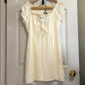 Nasty Gal puff sleeve mini dress